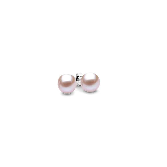 The Bambini Pink Freshwater Pearl Studs