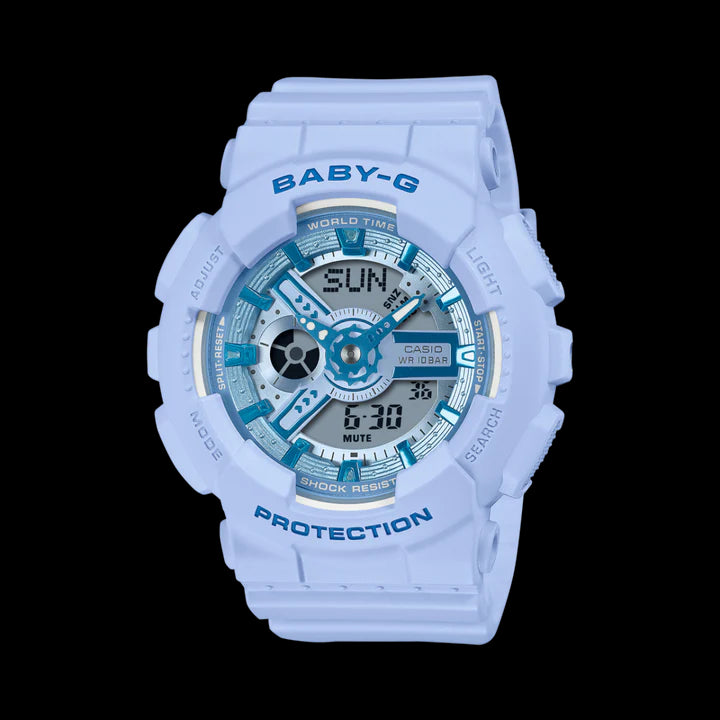 CASIO BABY-G ホワイト/ブルー Casio G-Shock Baby-G Summer Lover's Collection Paired Sets
