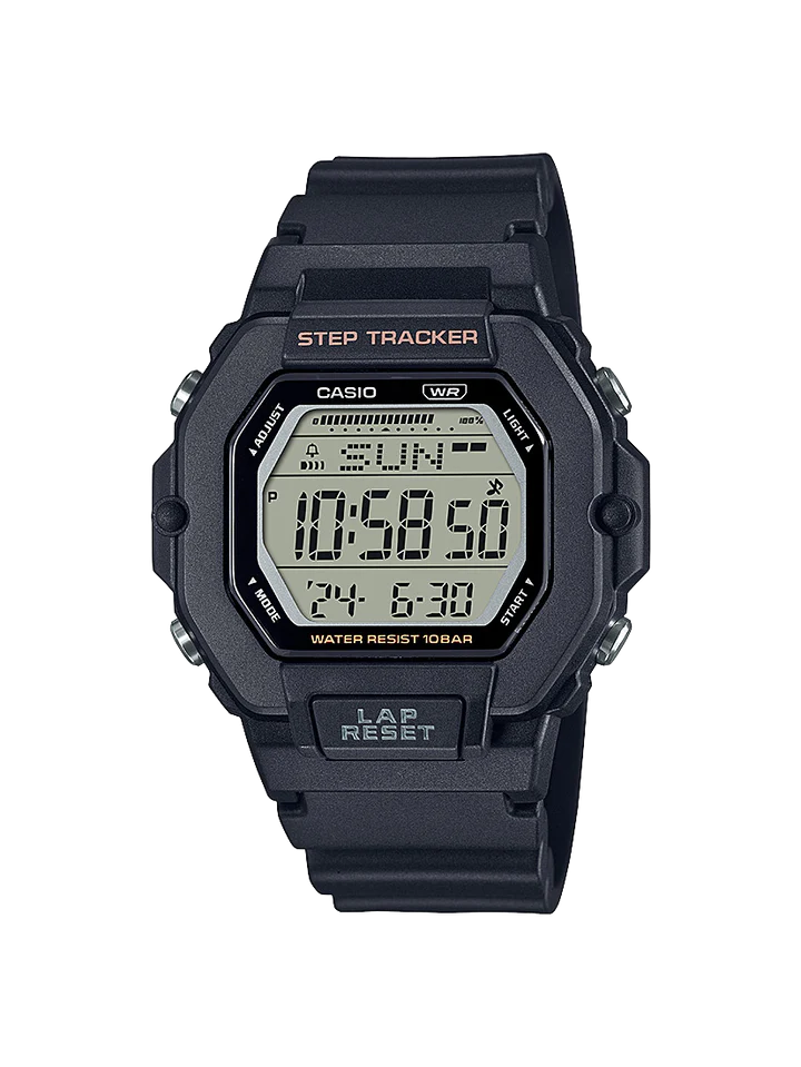 Casio/Classic Casio Digital Step Tracker Watch Heritage Jewellers