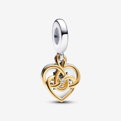 Pandora Bracelet and Infinity Heart Gift Set
