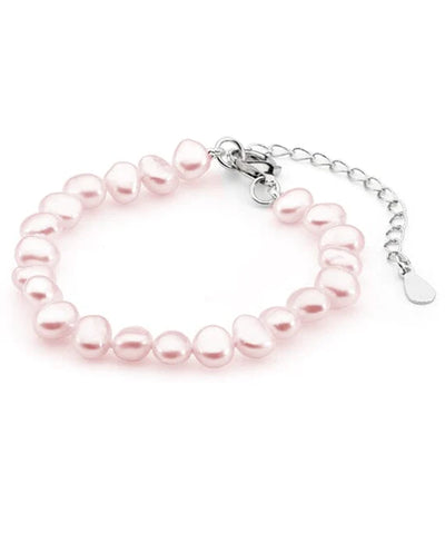 Bambini Pink Keshi Freshwater Pearl Bracelet