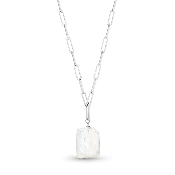 Regal Links White Freshwater Pearl Necklace