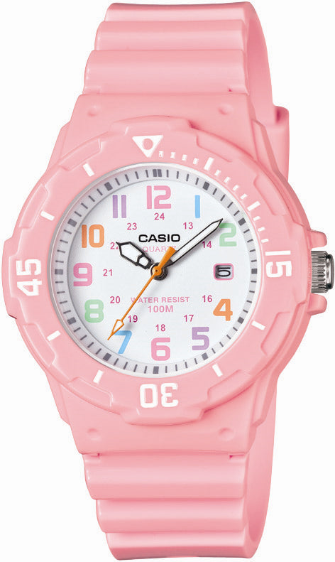 Small Pink Casio Analogue Watch