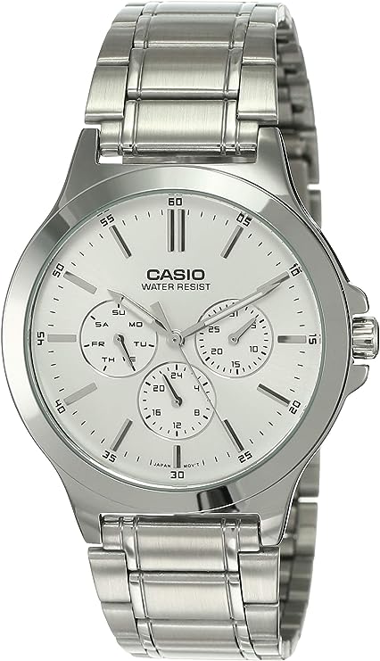 Casio Multi-Dial Stainless Steel Men's Watch