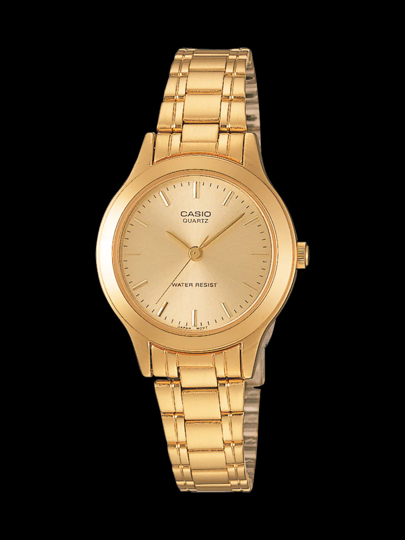Ladies Gold Casio Quartz Watch