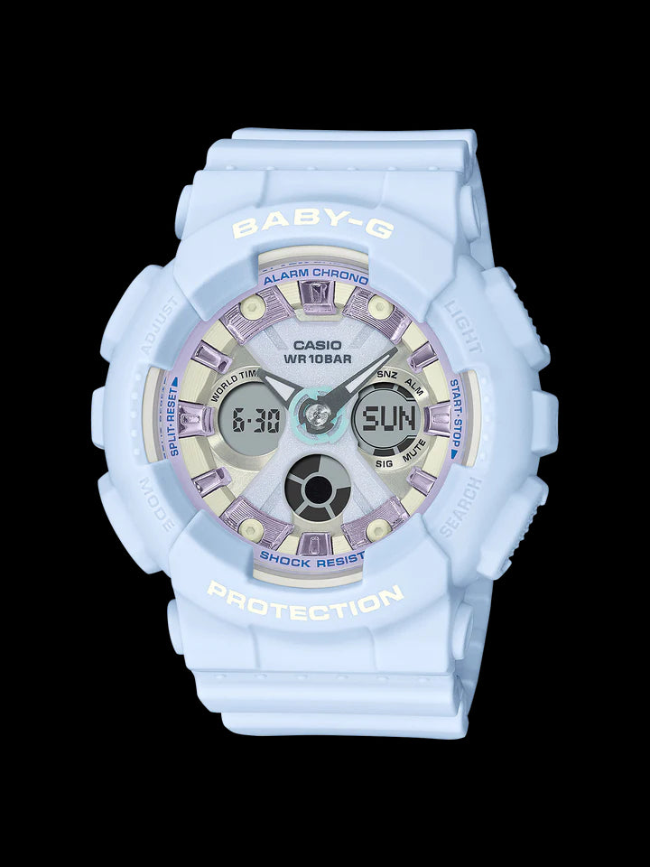 Icy Pastel Baby-G Pale Blue & Lilac