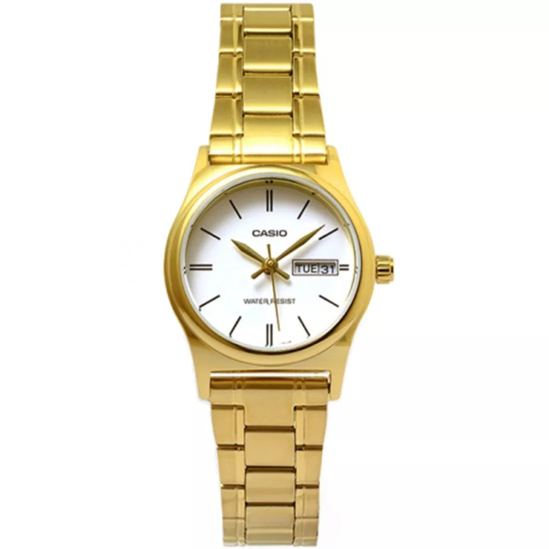 Casio Gold Tone Ladies Dress Watch