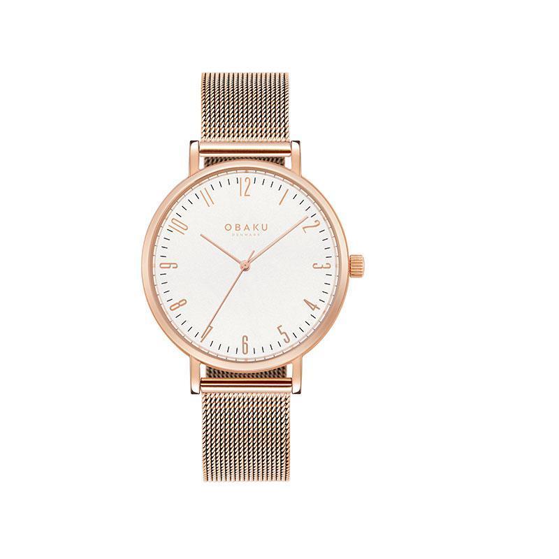 Obaku Denmark Brink Lille White Dial Watch