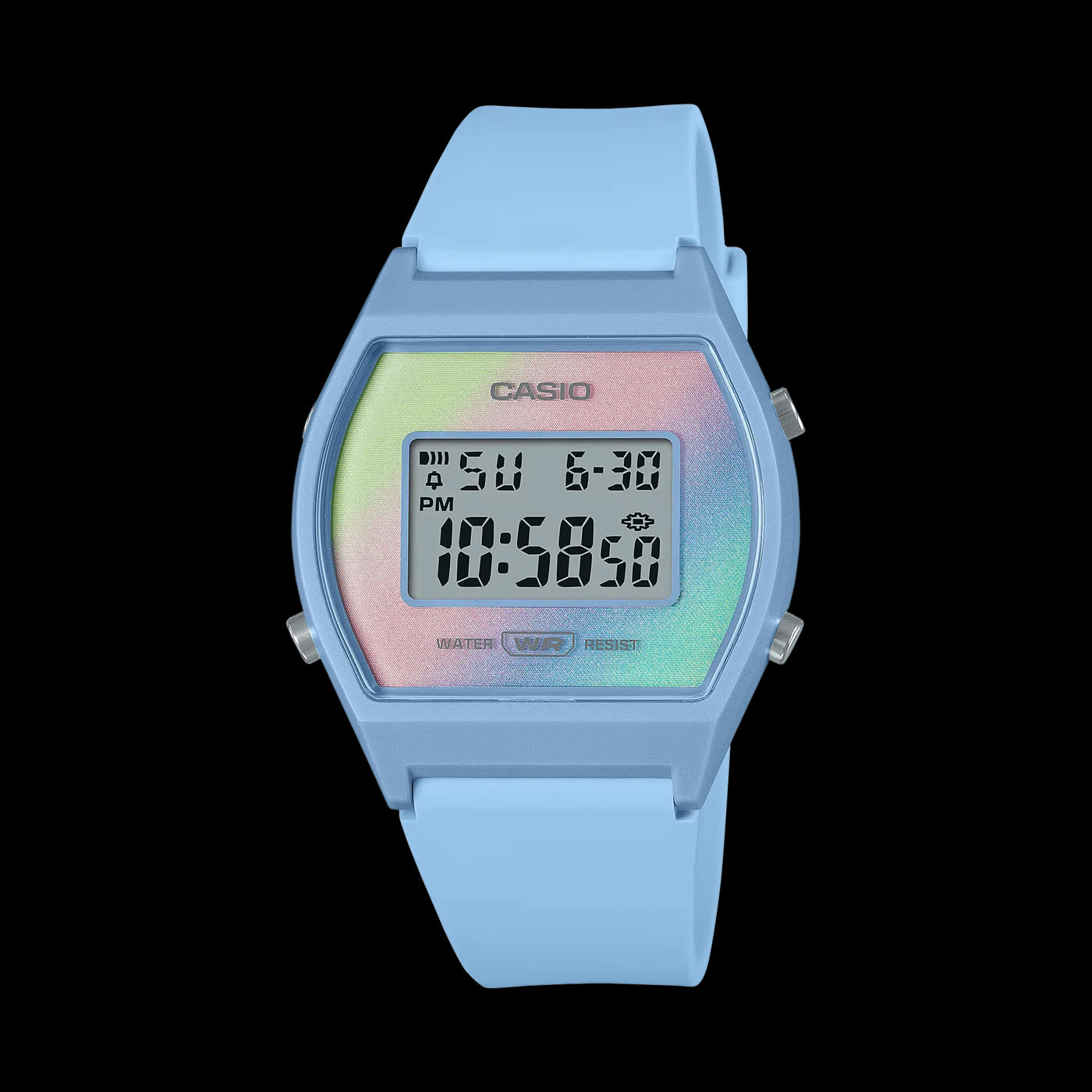 Casio Pastel Blue Graduated Pop Series Digital Watch