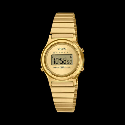 Casio Tranquil Urban Gold Digital Watch