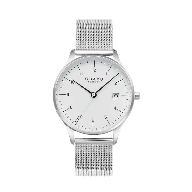 Obaku Chia Steel Ladies Dress Watch
