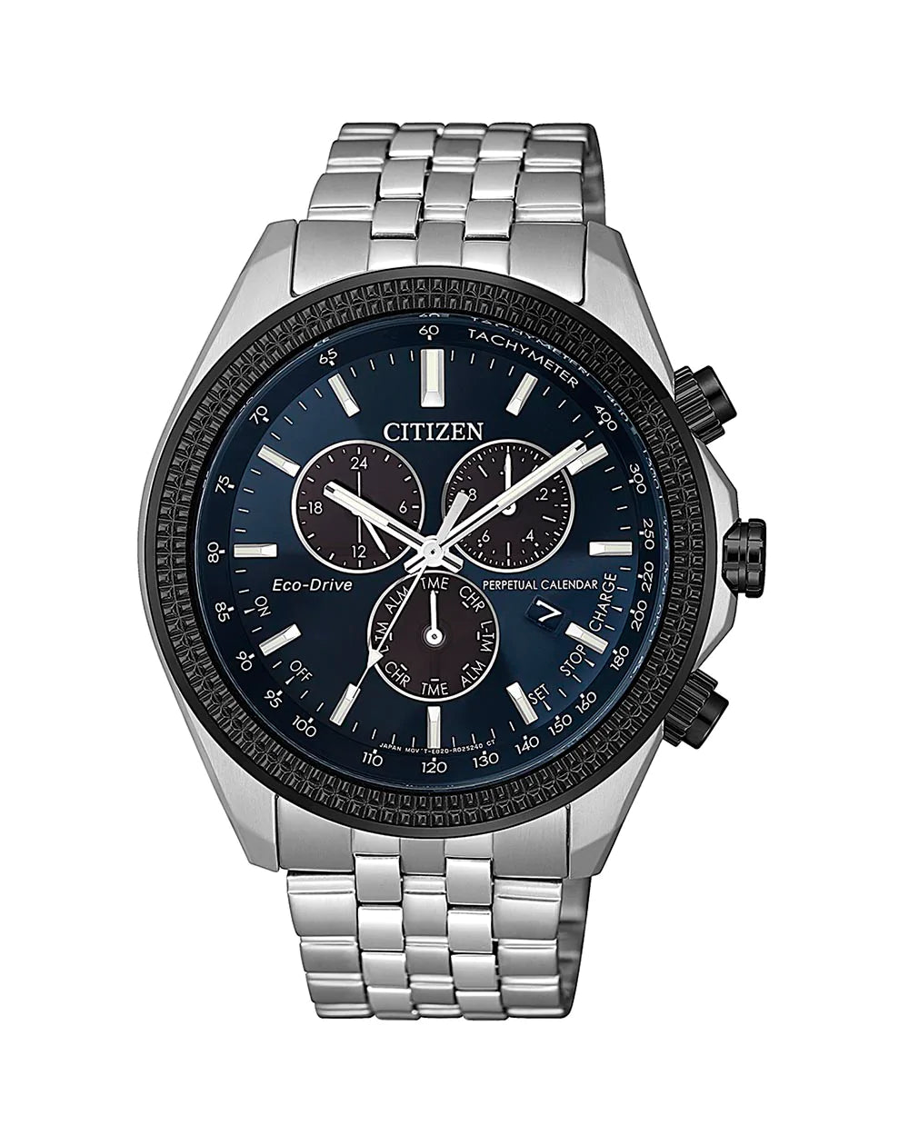 Gents Citizen Eco-Drive Chronograph with Blue Dial