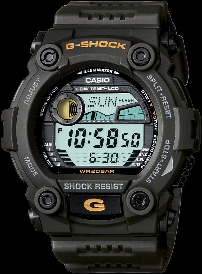 Army Green Casio G-Shock Watch