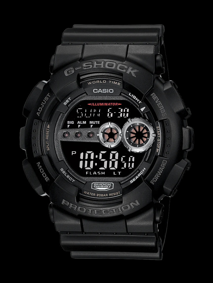 Black G-Shock with Black Background