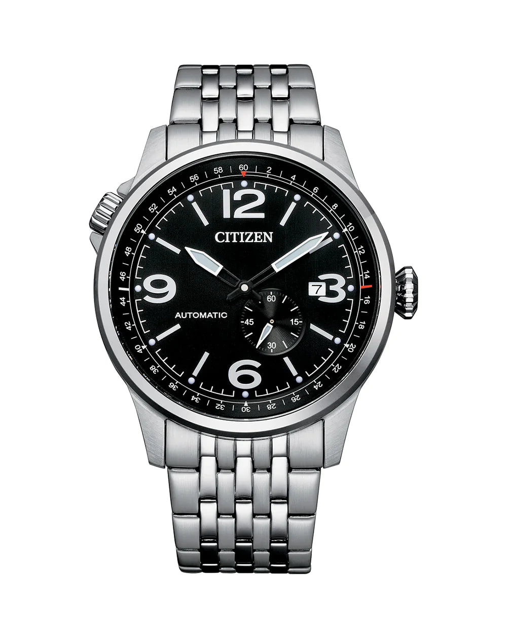 Gents Automatic Citizen Watch with Black Dial