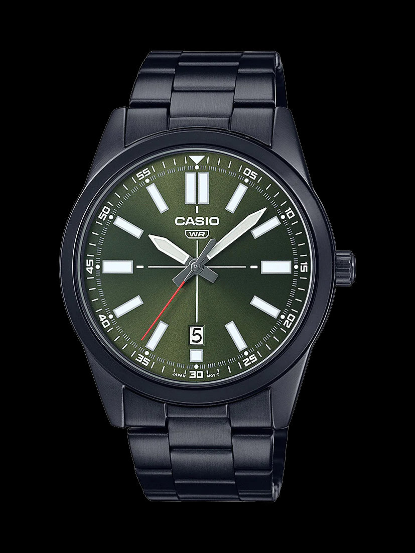 Casio Quartz Watch with Mineral Glass