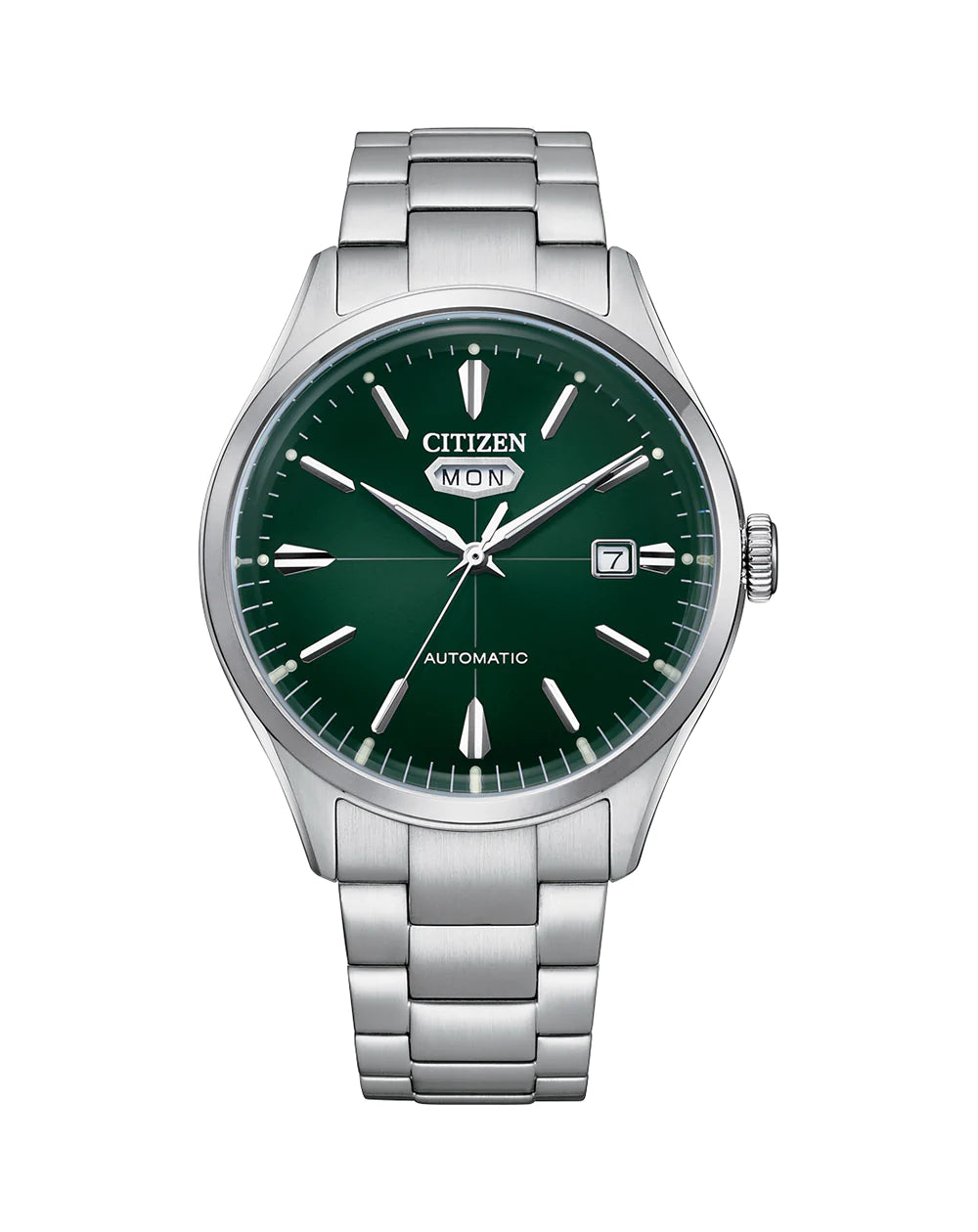 Gents Automatic Citizen Watch with Green Dial