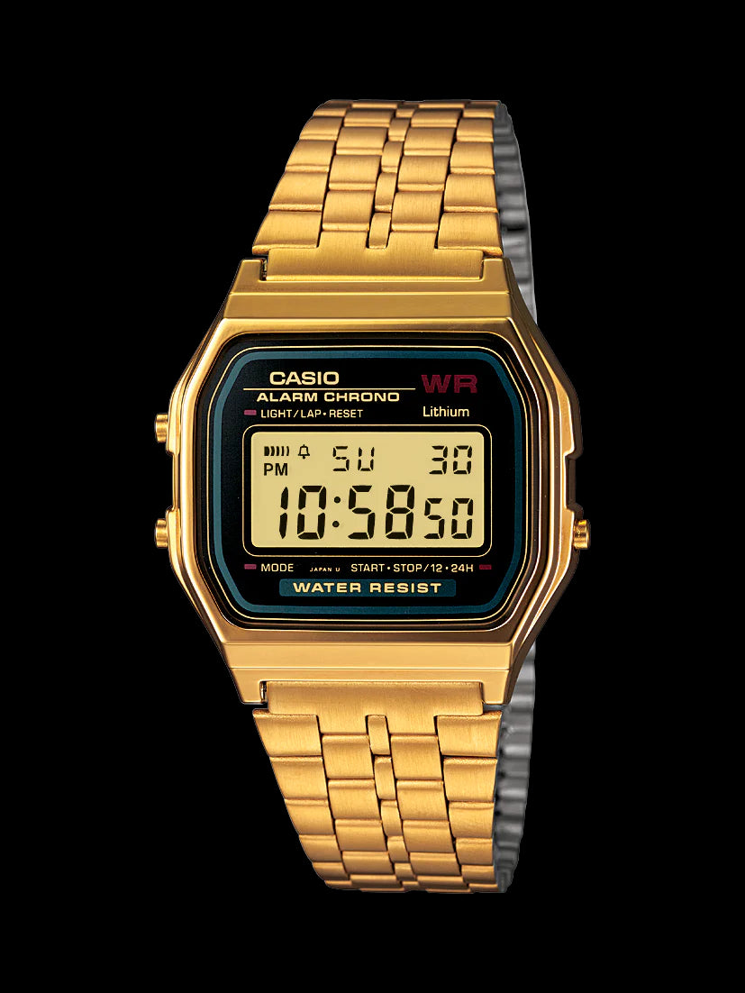 Gold Classic Casio Digital Watch