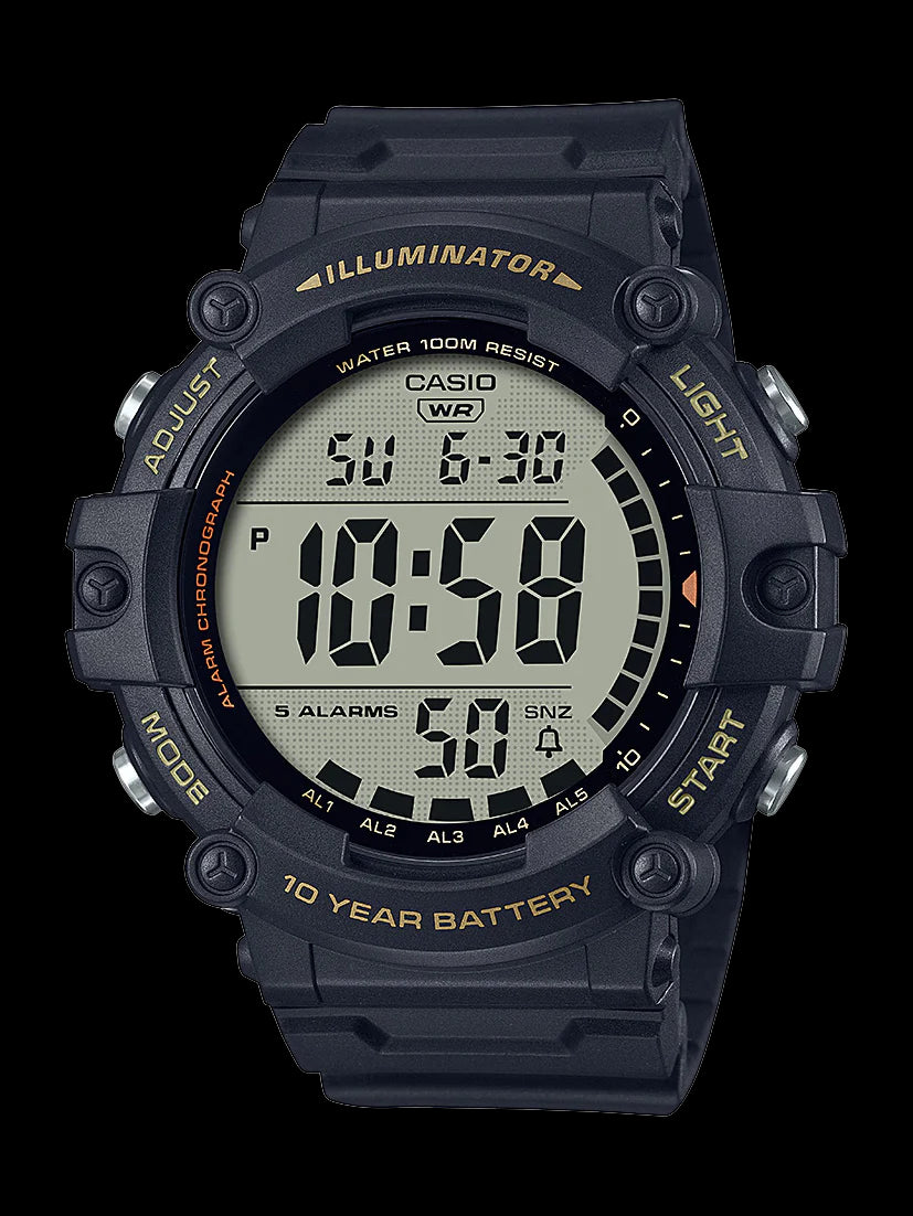Casio Digital Watch with Extra Long Strap