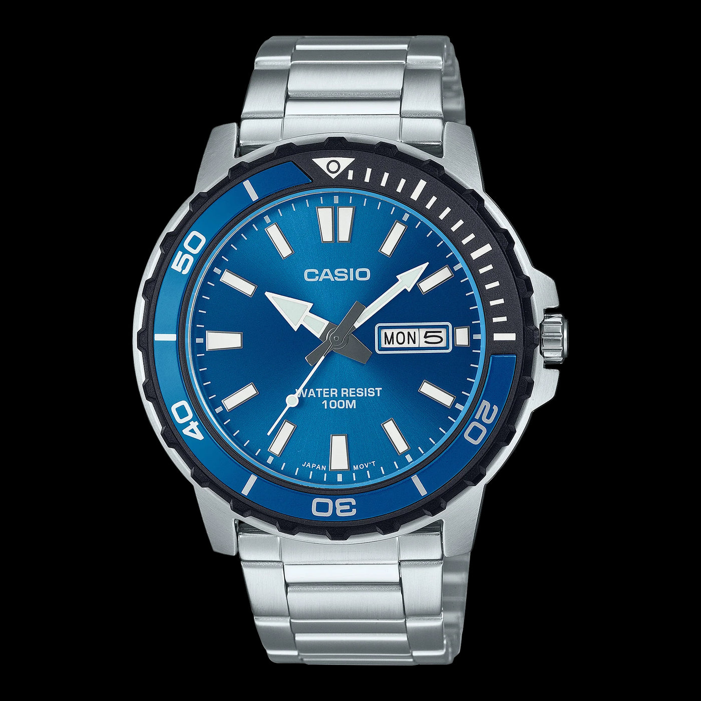 Casio Divers Look Rotary Bezel with Blue Dial Watch