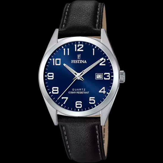 Festina Classic Gents Watch with Blue Dial