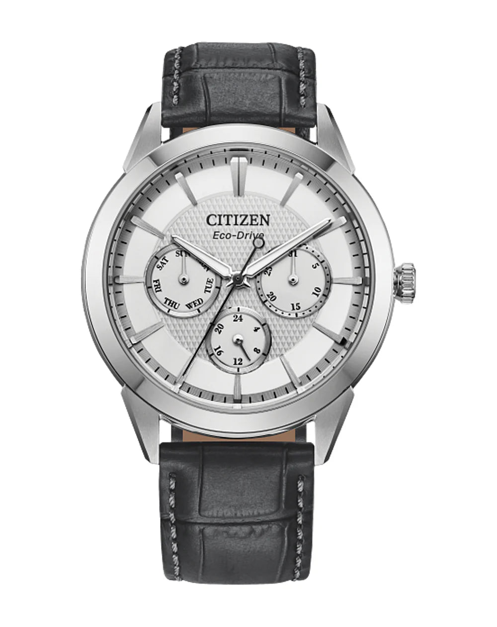 Citizen Eco-Drive Chronograph with Leather Strap