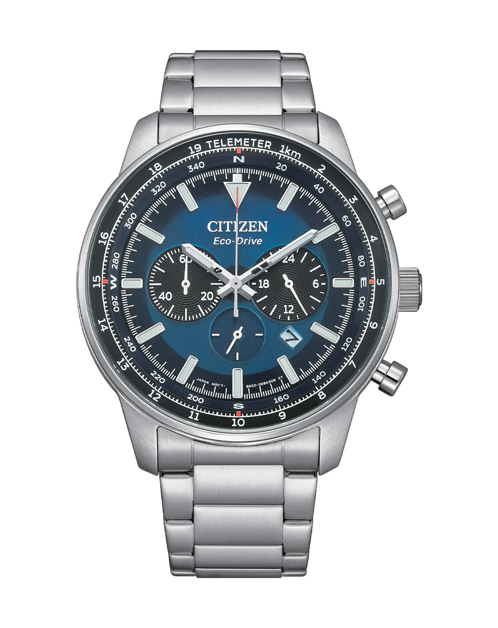 Citizen/Eco-Drive Citizen Eco-Drive Chronograph with Blue Dial ...