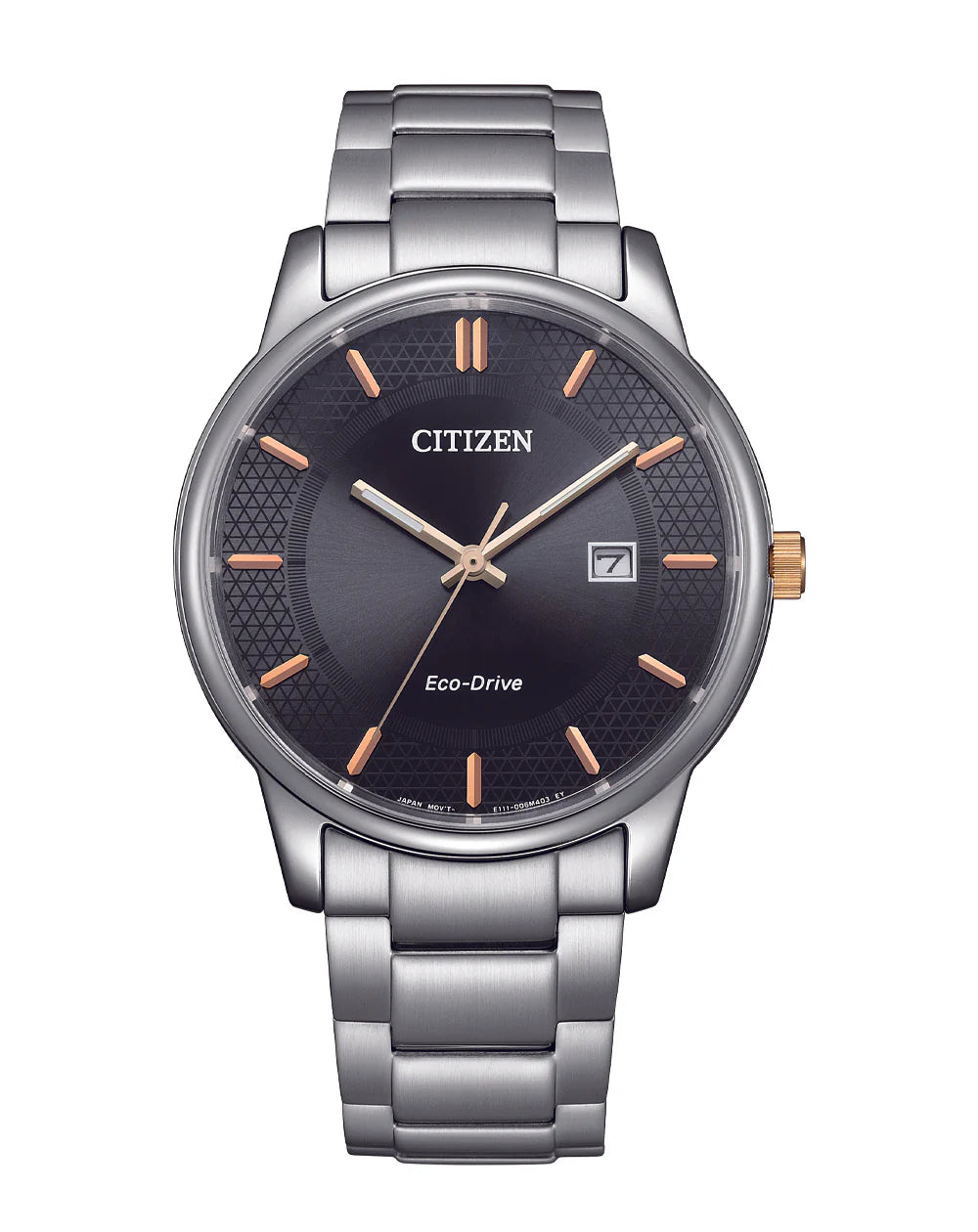 Citizen Eco-Drive Gents Black & Grey Dress Watch