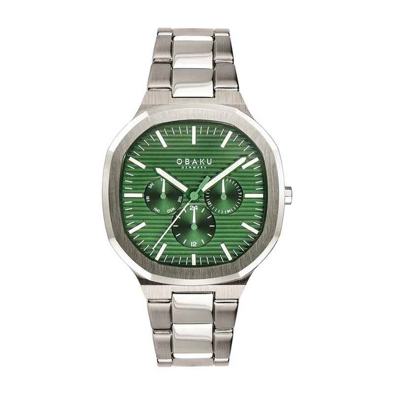 Obaku Gents Ild Watch with Jade Dial
