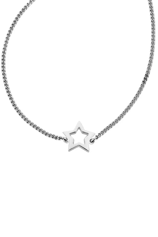 Karen Walker Sterling Silver Star Necklace