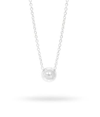 Sterling Silver Ball Necklace