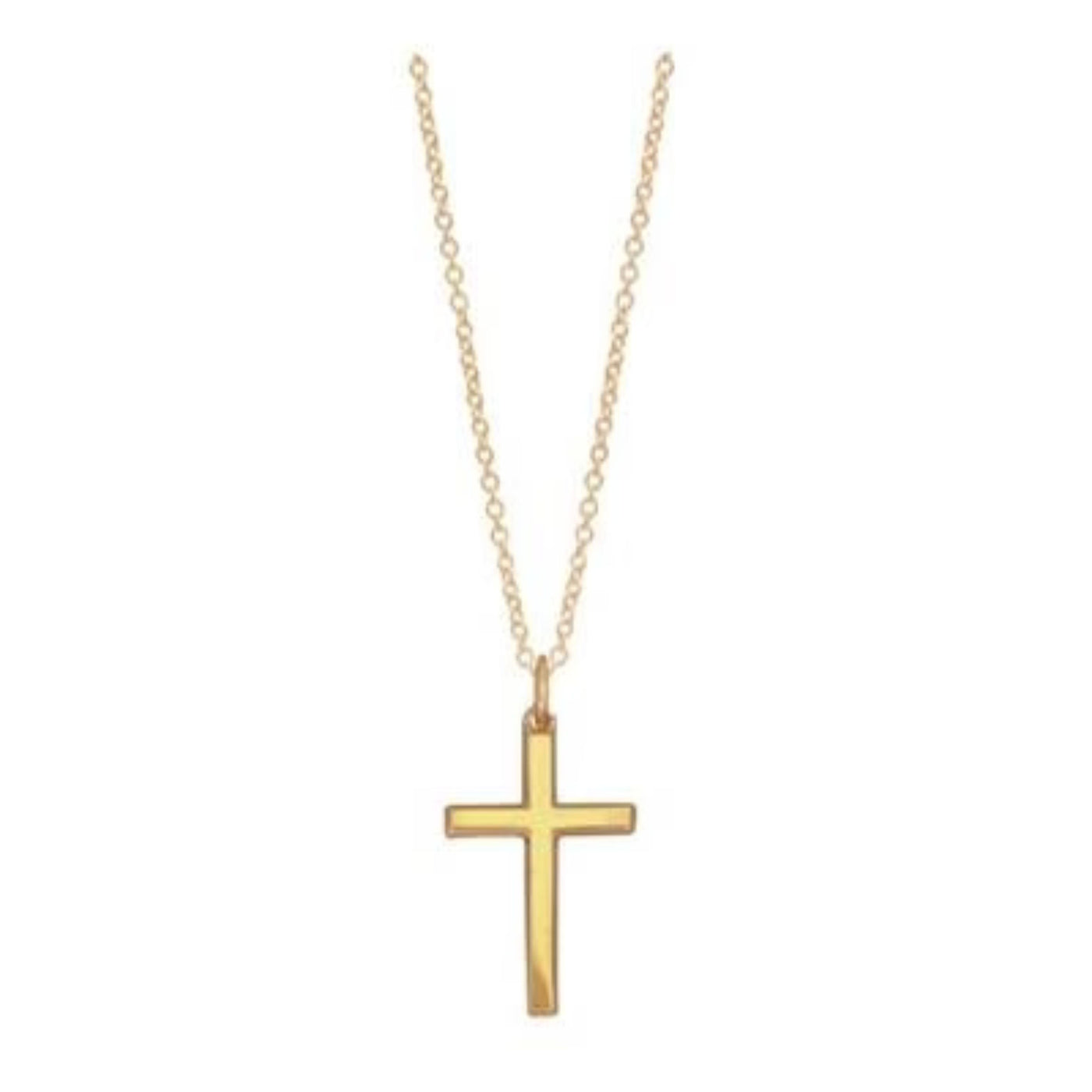 9ct Yellow Gold Cross Pendant