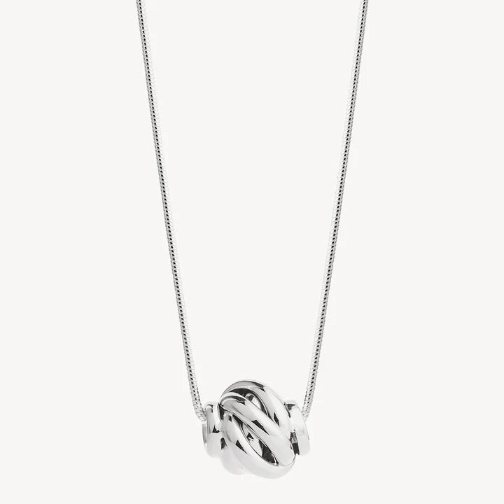 Nest Silver Necklace