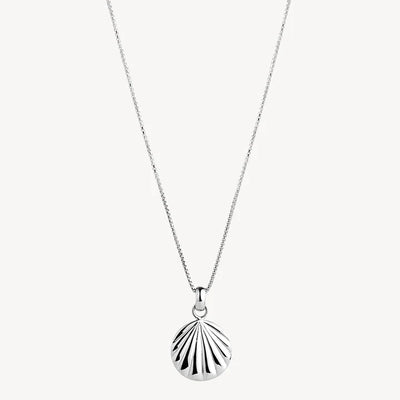 Najo Silver Seashell Pendant Necklace