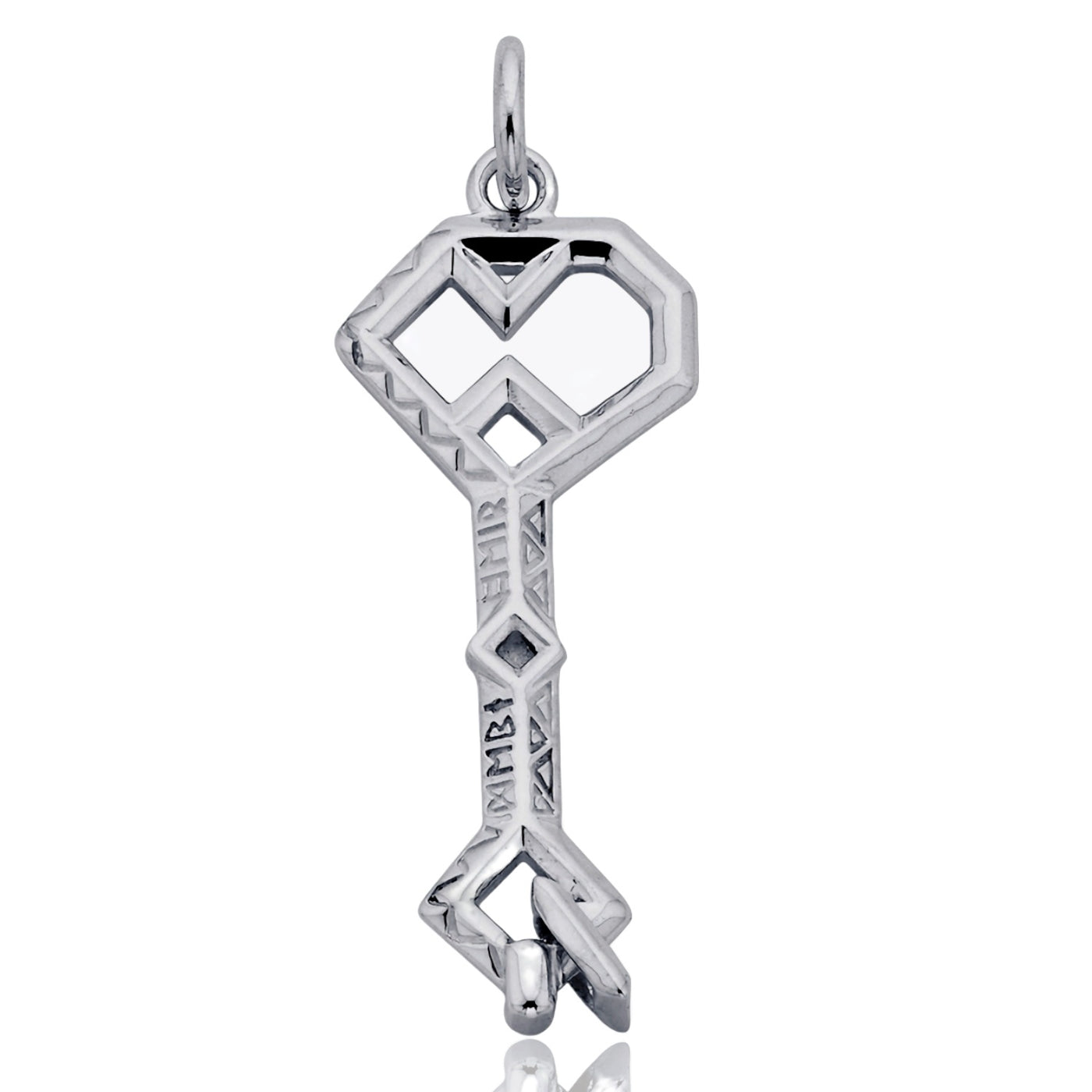 Sterling Silver Thorin's Key LOTR Necklace