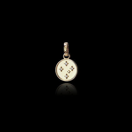 Evolve Jewellery Southern Cross Pendant Charm - Gold Plate