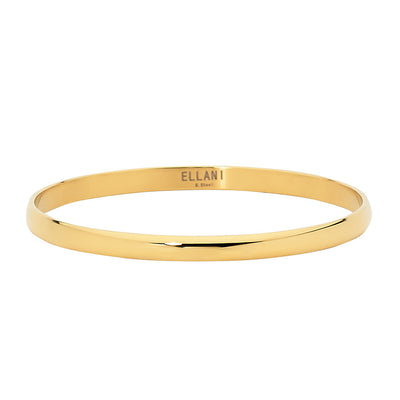 Stainless Steel Gold Plated Bangle
