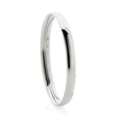 Solid Sterling Silver Deluxe Bangle