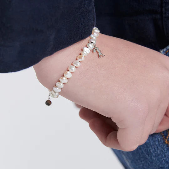 Karen Walker Mini Girl with Pearls Bracelet