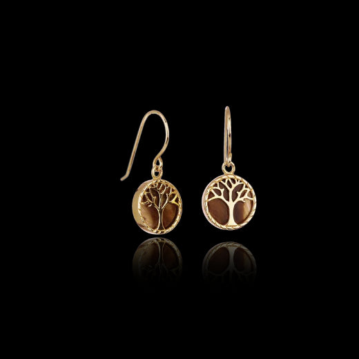 Evolve Tree of Life Drop Earrings