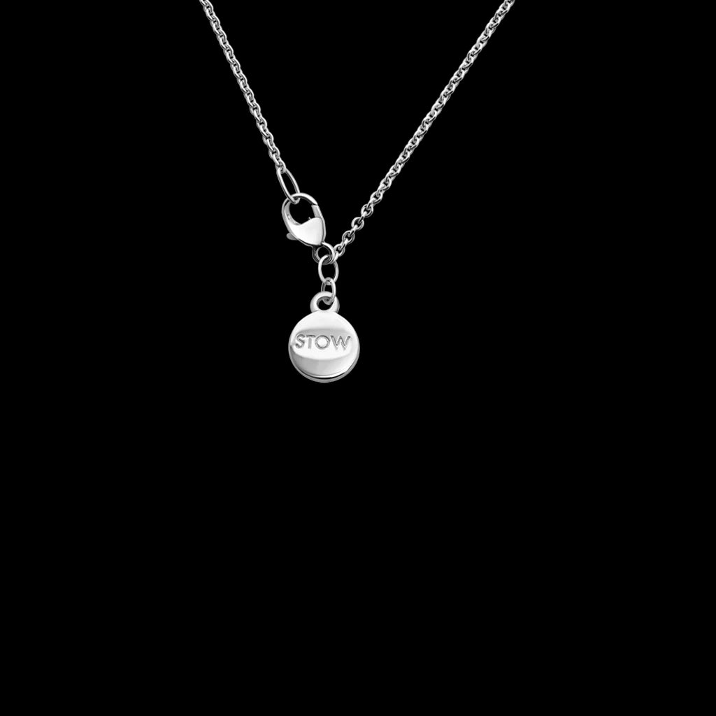 Stow Lockets Sterling Silver Cable chain