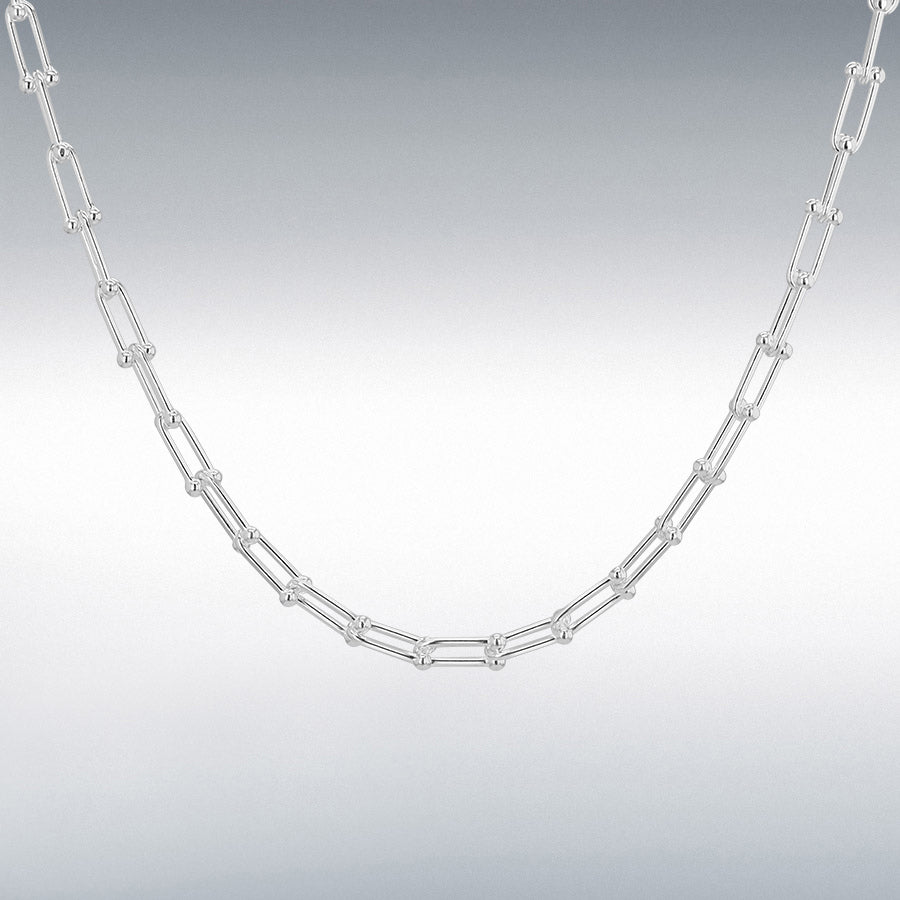 Sterling Silver Tiffany Style Chain Necklace