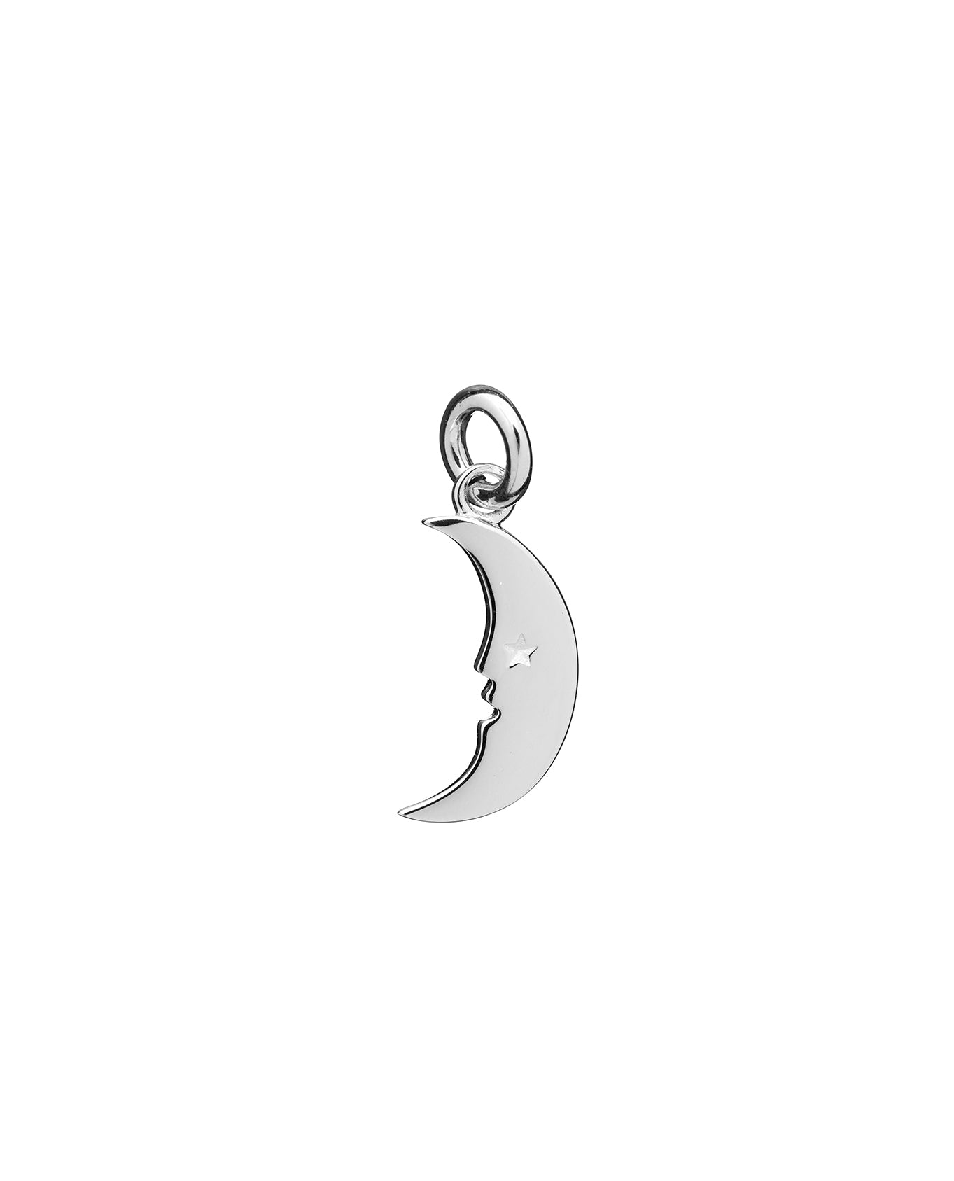 Sterling Silver Karen Walker Mini Moon Charm