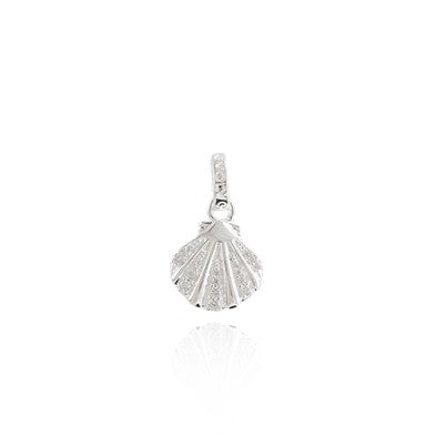Evolve Jewellery Silver Seashell Pendant Charm (Patient)
