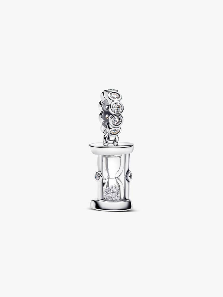 Pandora Silver Hourglass Dangle Charm