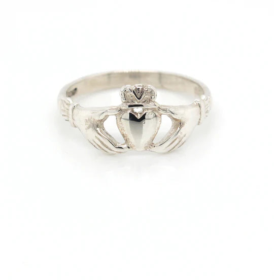 Ladies Claddagh Ring Sterling Silver
