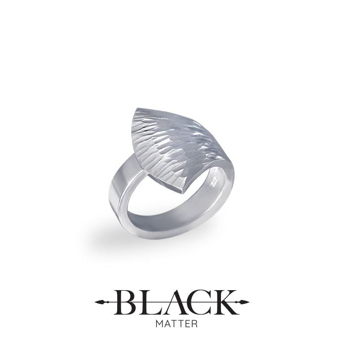 Black Matter Emergence Ring in Sterling Silver