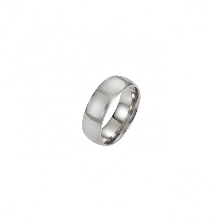 Gents Stainless Steel Dress Ring