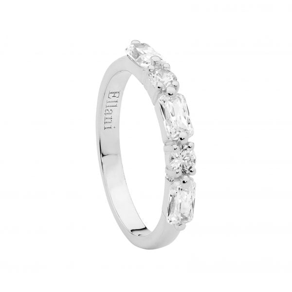 Sterling Silver Ring With Cubic Zirconia