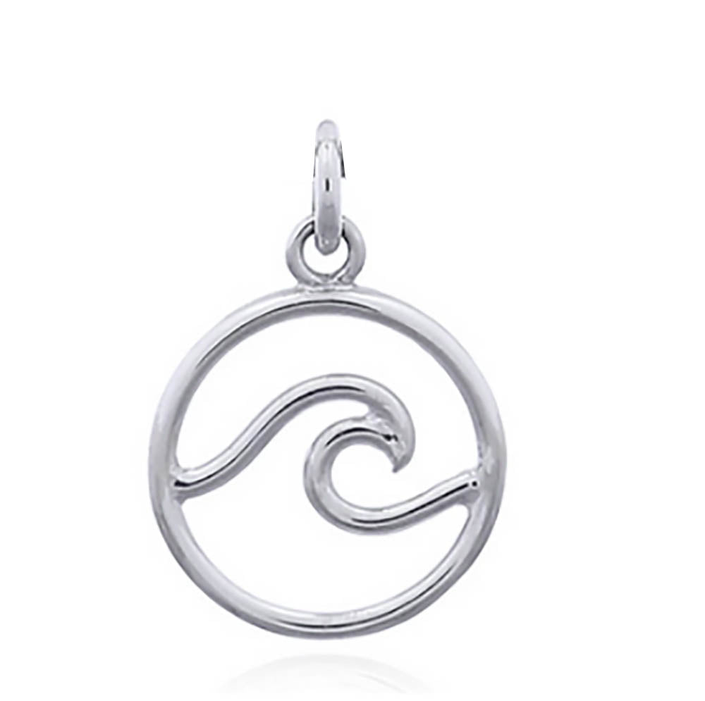 Wave in a Circle Pendant
